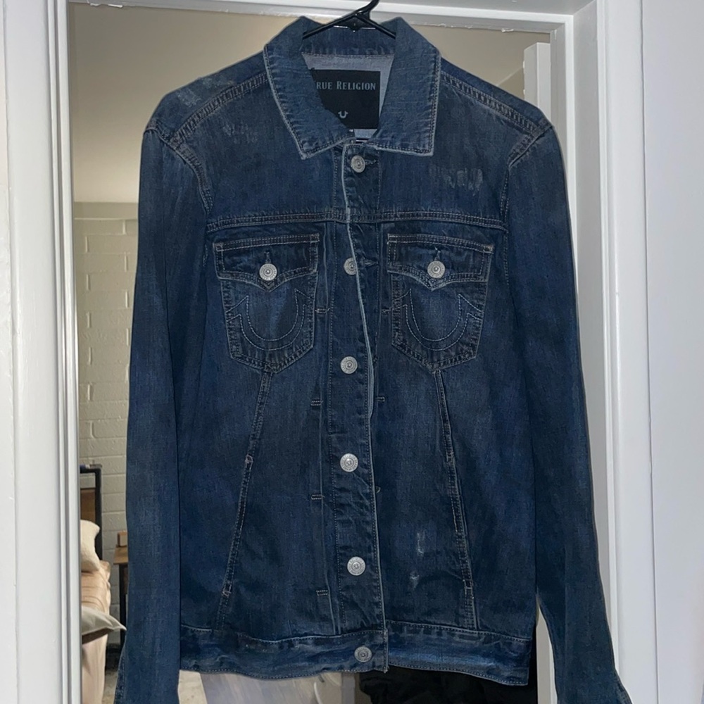 True Religion Men's Dylan Denim Jacket - Discontinued purchased in 2019